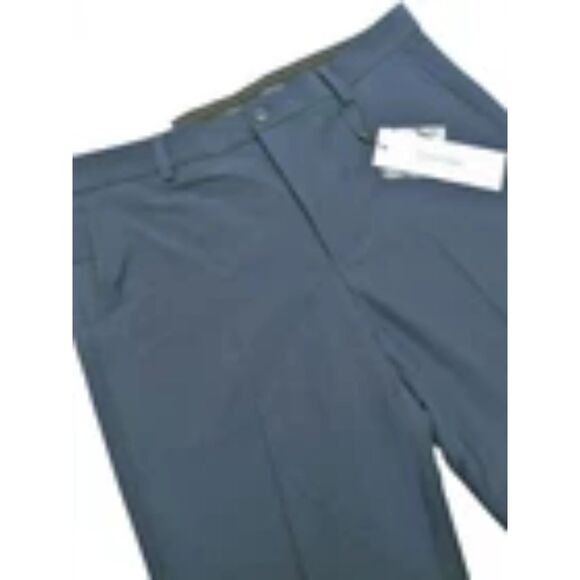 $78 Calvin Klein Men's Relaxed Fit Pinstripe Dress Pants, Navy 36W x 34L - Picture 3 of 3